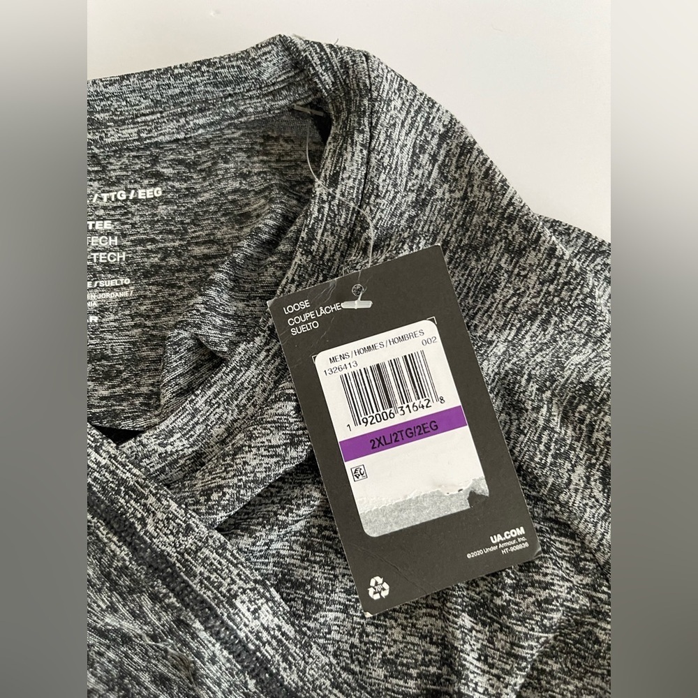 NWT Men’s XXL Under Armour THE TECH TEE. - Picture 8 of 8